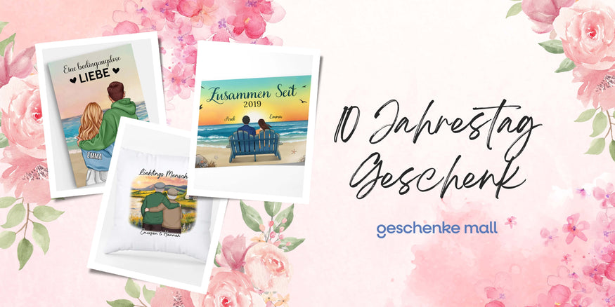 10 jahrestag geschenk
