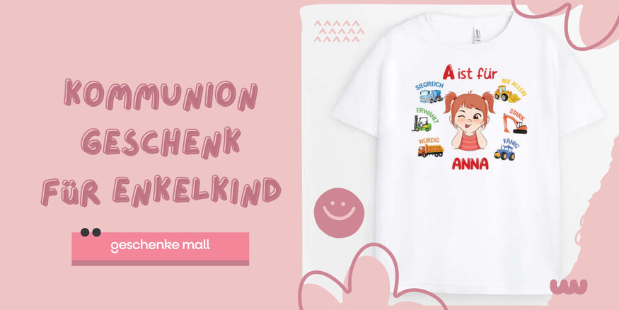 Kommunion Geschenk für Enkelkind