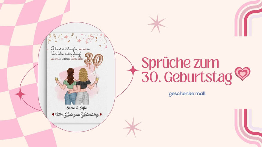 Spruch 30 Geburtstag