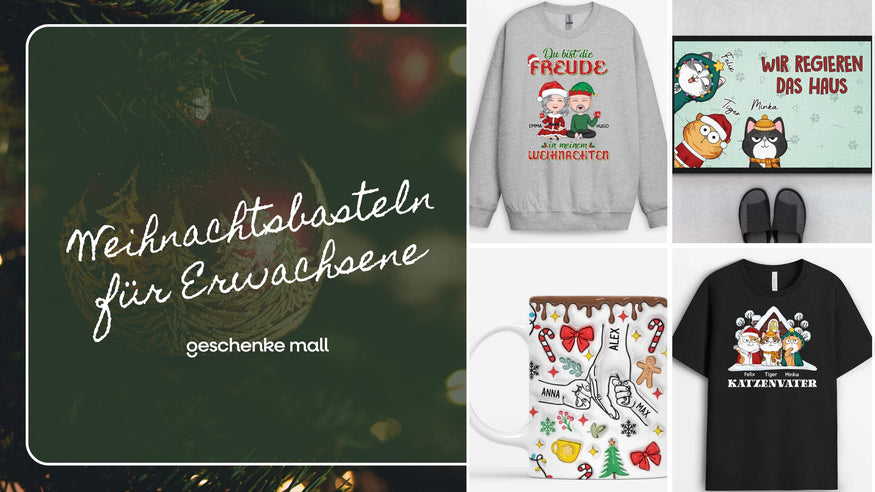 basteln zu weihnachten erwachsene