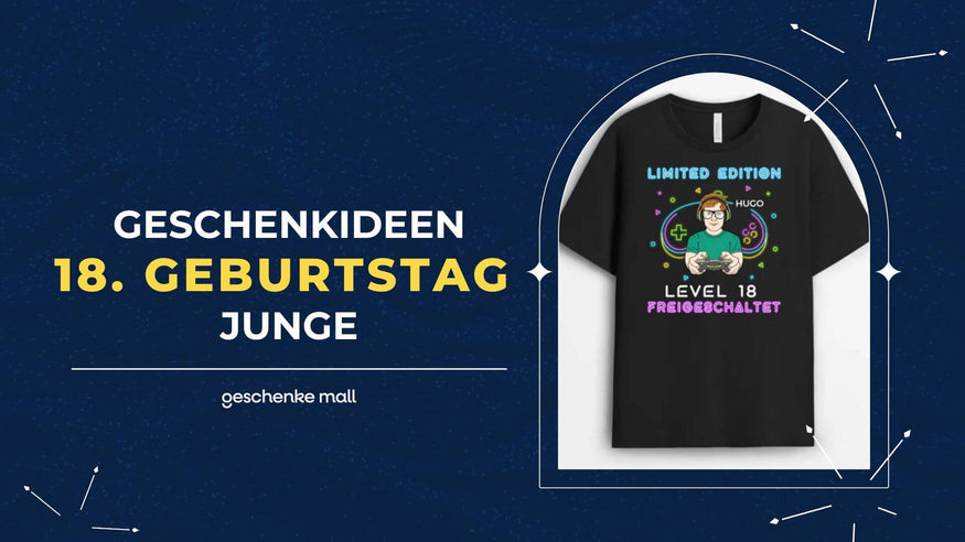 18 geburtstag geschenk junge
