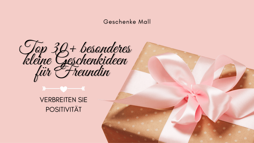 kleine geschenkideen für freundin