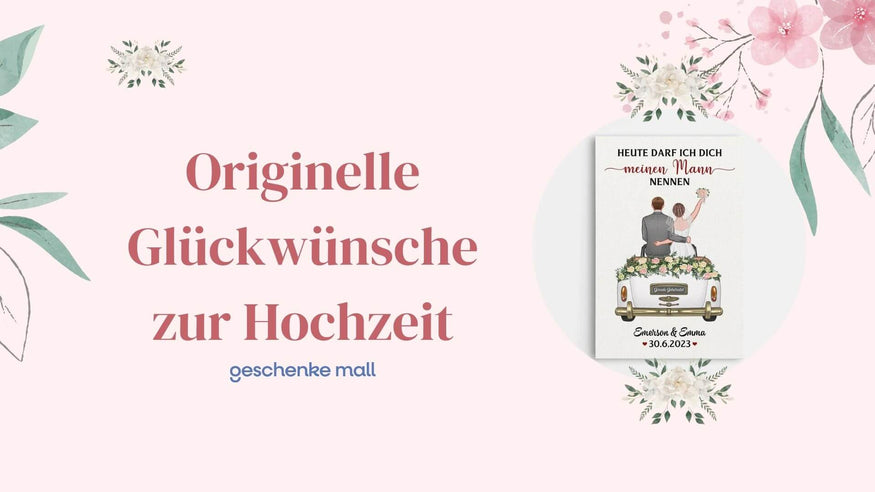 originelle glückwünsche zur hochzeit