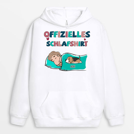 0092HGE2 personalisierte Hoodie geschenke hunde hundeliebhaber schlafshirt