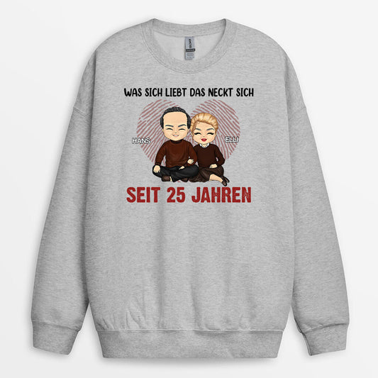 0177WGE1 Personalisierte Geschenke Pullover Freund Freundin Paare Parchen