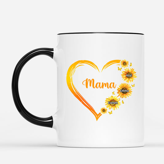 0192M100AGE1 personalisierte Tasse geschenke herz oma mama