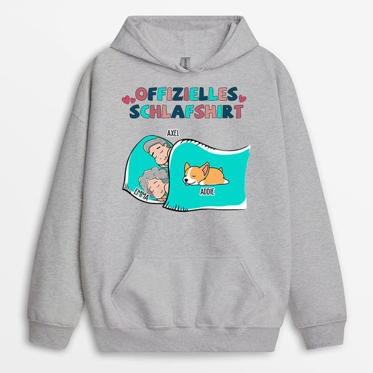 0553HGE1 Personalisierte Geschenke Hoodie Frau Mann Hunde Paare Parchen Hundebesitzer