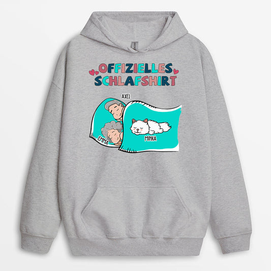 0553HGE1 Personalisierte Geschenke Hoodie Frau Mann Katzen Katzenbesitzer