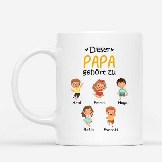 0865MGE1 Personalisierte Geschenke Tasse Enkelkinder Kinder Opa Papa_47b3e049 6a14 4f63 a0cf 3fd02e7e8fa3