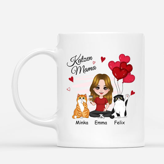 0916MGE1 Personalisierte Geschenke Tasse Katzen Katzenmama Katzenliebhaber Katzenbestzer_9f2b4fe6 0175 44c3 8589 c1f7e7e0cd51