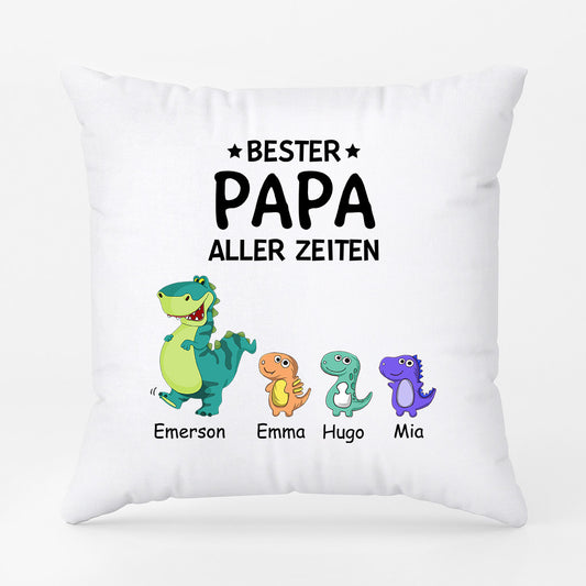 0922PGE1 Personalisierte Geschenke Kissen Kinder Enkelkinder Papa Opa