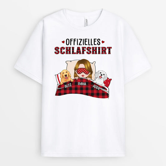 0934AGE1 Personalisierte Geschenke T Shirt Hunde Hundepapa Hundeliebhaber Hundebesitzer
