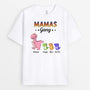 0975AGE1 Personalisierte Geschenke T Shirt Kinder Enkelkinder Saurier Mama Oma