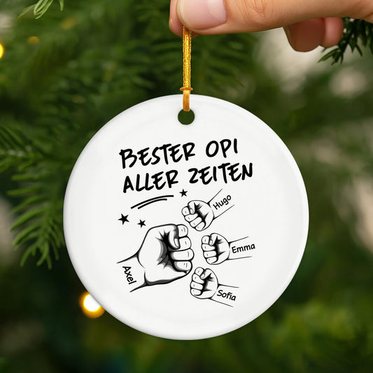 1006OGE2 bester papa aller zeiten personalisierter weihnachtsschmuck_ keramik papa 1006O3V8B