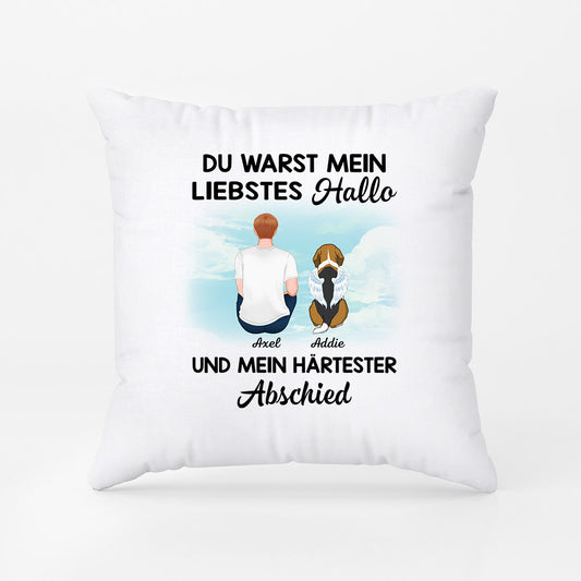 1028PGE1 Personalisierte Geschenke Kissen Hunde Hundeliebhaber Hundebesitzer