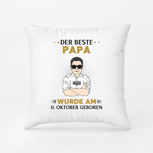 1041PGE1 Personalisierte Geschenke Kissen Geburtstag Papa Opa