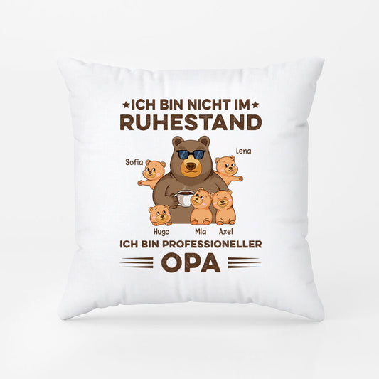 1044PGE1 Personalisierte Geschenke Kissen Bar Mama Oma Papa Opa