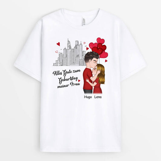 1072AGE1 Personalisierte Geschenke T Shirts Frau Freundin Paare_9818412a c01d 4487 bbb7 c455927f4077