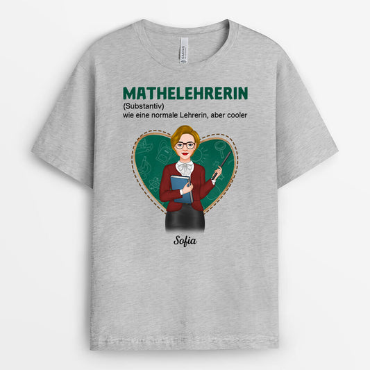 1086AGE1 Personalisierte Geschenke T Shirts Lehrer Lehrerin Abschluss Einschulung