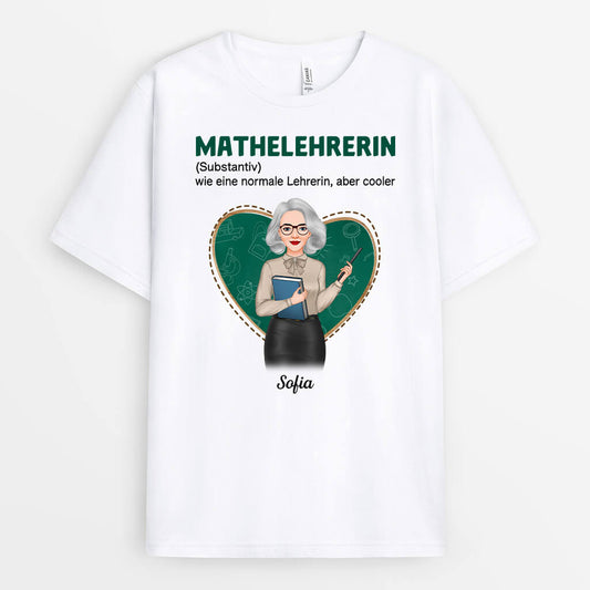 1086AGE2 Personalisierte Geschenke T Shirts Lehrer Lehrerin Abschluss Einschulung