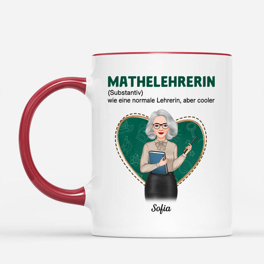 1086MGE2 Personalisierte Geschenke Tassen Lehrer Lehrerin Abschluss Einschulung