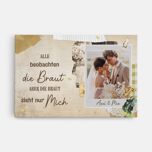 1088CGE1 Personalisierte Geschenke Leinwand Ehepaare Ehemann Ehemann Paare