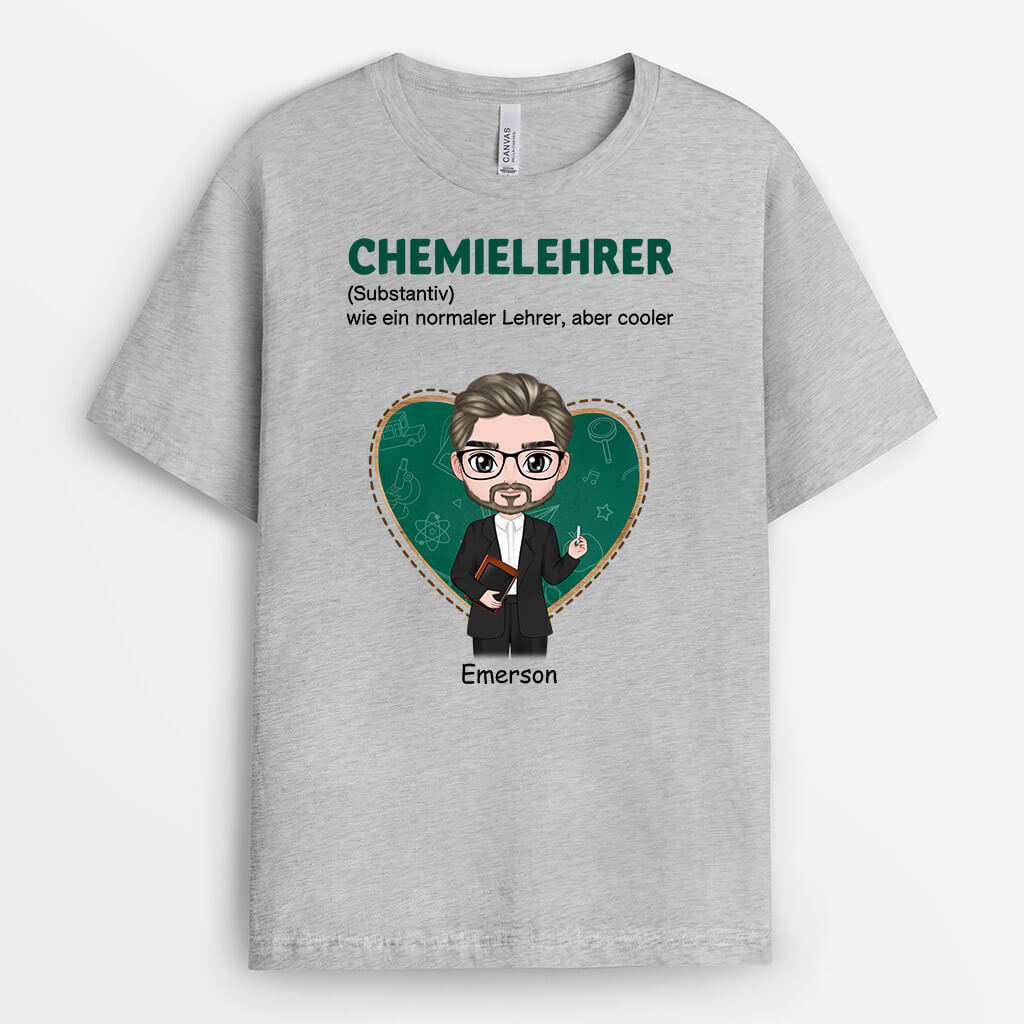 1093AGE1 Personalisierte Geschenke T Shirts Lehrer Lehrerin Abschluss Einschulung