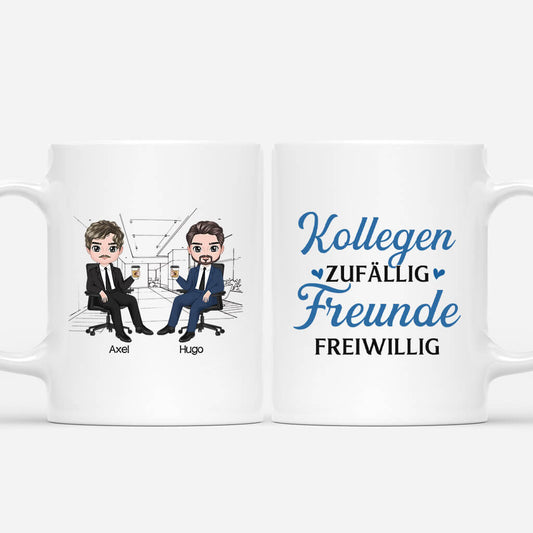 1123MGE1 Personalisierte Geschenke Becher Kollegen Kollegin Freunde Freudinnen
