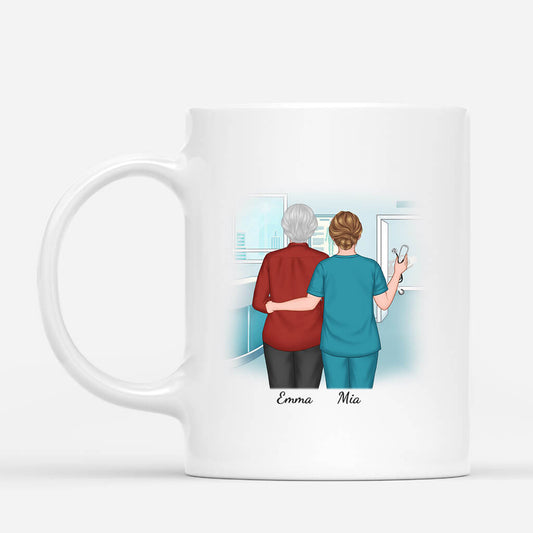 1151MGE2 Personalisierte Geschenke Tasse Krankenschwester Mama