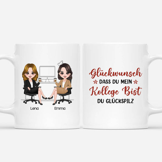 1156MGE1 Personalisierte Geschenke Tasse Kollegen