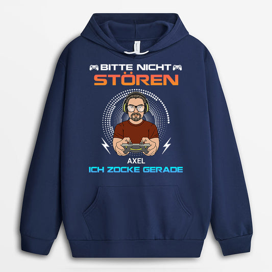 1162HGE1 Personalisierte Geschenke Hoodie Game Spielen