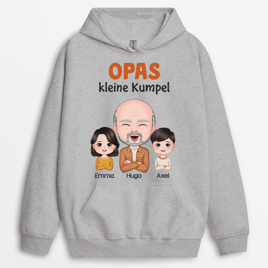 1219HGE2 Personalisierte Geschenke Hoodie Kumpel Papa Kinder