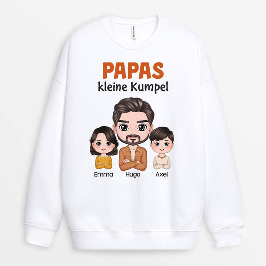 1219WGE1 Personalisierte Geschenke Pullover Kumpel Papa Kinder