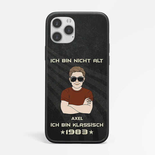 1229FGE1 personalisierte ich bin 40 nicht alt sondern klassisch iphone 14 handyhulle_1256b70b 768b 4c31 b9e6 6282c7bcfc46