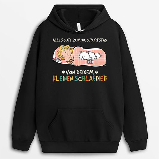 1246HGE1 personalisierter alles gute zum sussen 30 geburtstag hoodie