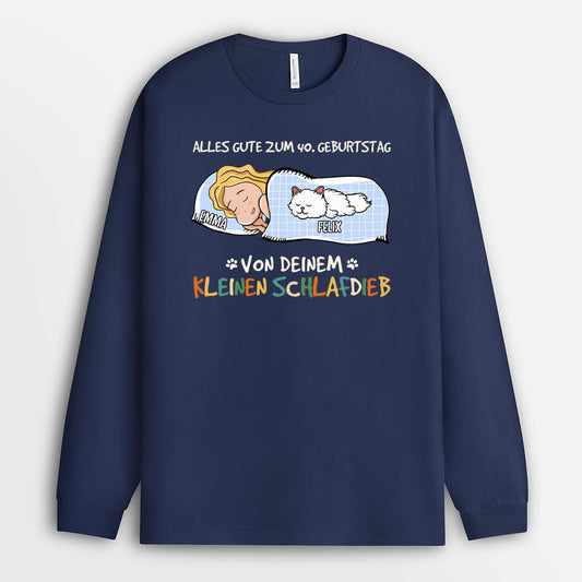 1246NGE2 personalisiertes alles gute zum tollen 50 geburtstag langarmshirt