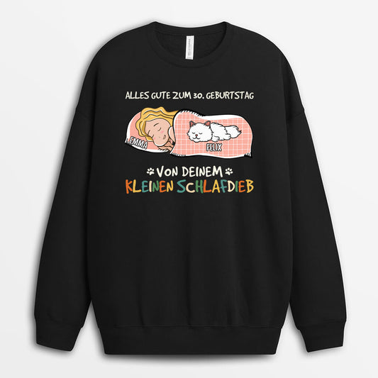 1246WGE1 personalisierter alles gute zum liebevollen 30 geburtstag pullover