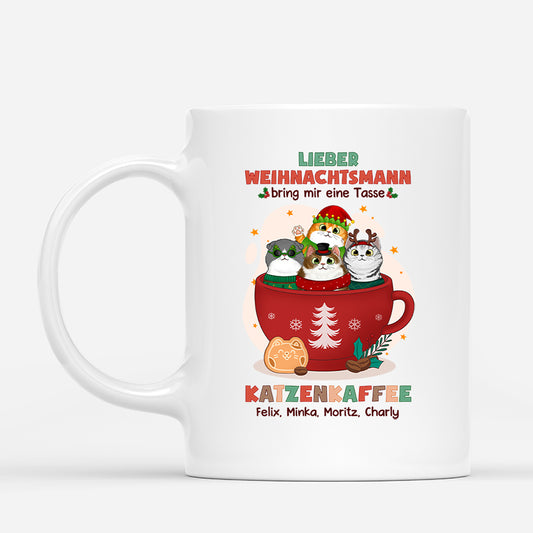 1424MGE1 personalisierte bring mir katzenkaffee weihnachten tasse_1c8983bc d7af 4fbb 84b3 07db2e6320cd