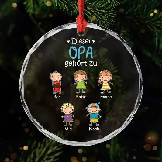 1551OGE1 dieser papa opa gehort zu personalisierter weihnachtsschmuck_ glas opa 1551O3Z5A