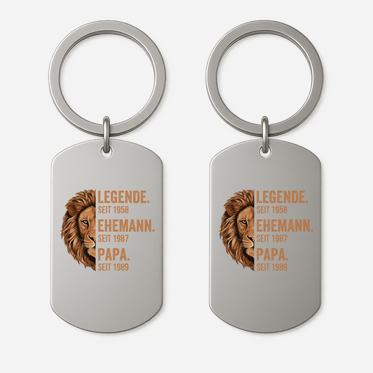 1632JGE1 die legende opa seit lowe aluminium schlusselanhanger opa personalisiert_ 1632JKN8B