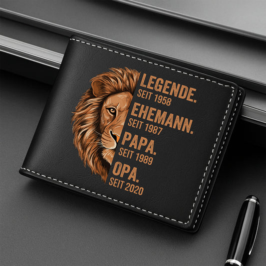 1632JGE2 legende ehemann papa seit geldborse herren personalisiert_ 1632JKK8B