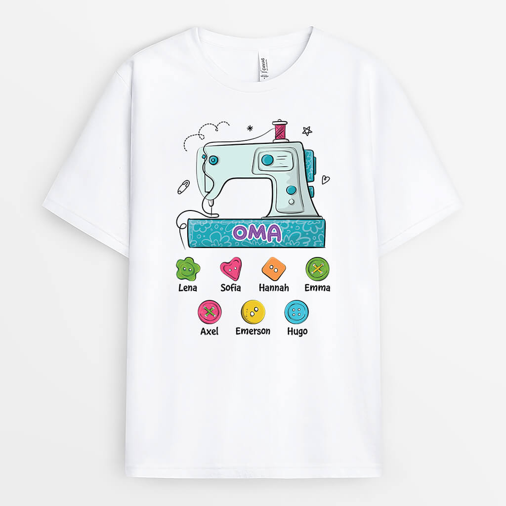 1893AGE1 personalisiertes oma nahen t shirt