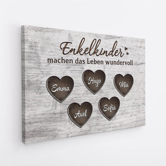2017CGE2 personalisierte enkelkinder machen das leben wundervoll leinwand_748fefd8 2623 40e9 9828 b912452e5ad2