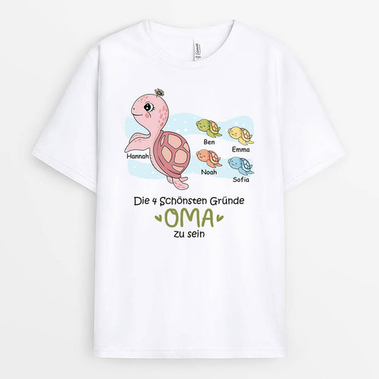2129AGE1 personalisiertes schildkrote oma t shirt_caee6779 6d52 4c4a ab6b 736fdfbc26a9