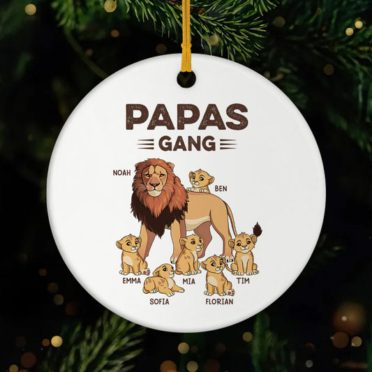 2137OGE1 opas papas gang lowe personalisierter weihnachtsschmuck_ keramik opa papa 2137O6L8B
