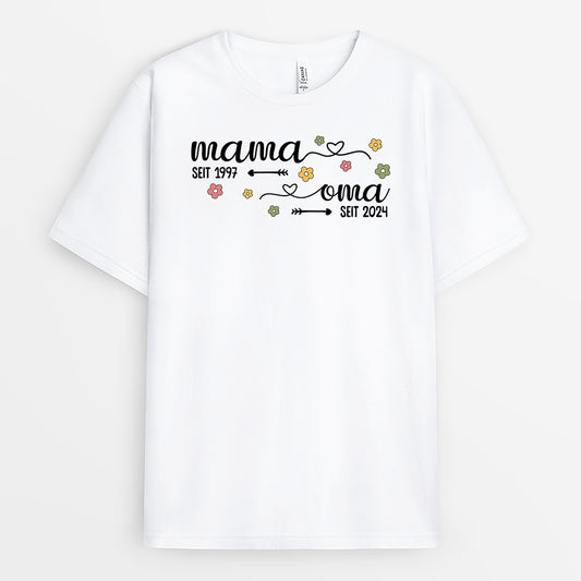 2241AGE1 personalisiertes mama seit t shirt 2241a545a