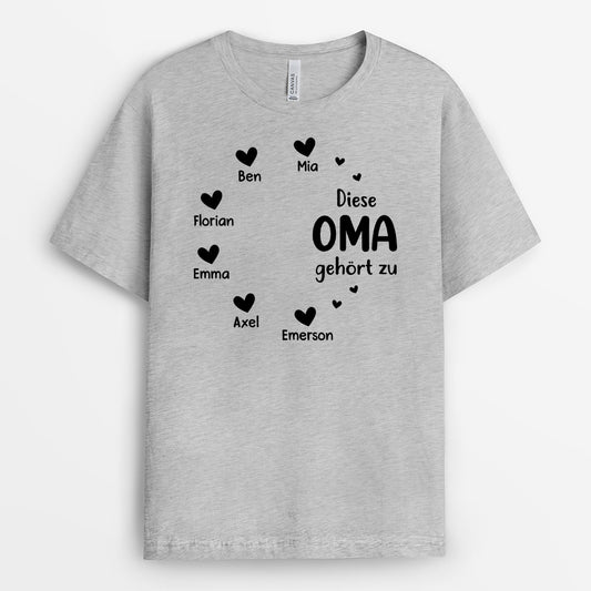 2248AGE1 diese mama oma gehort zu personalisiertes t shirt fur omas und mamas 2248a9a5a