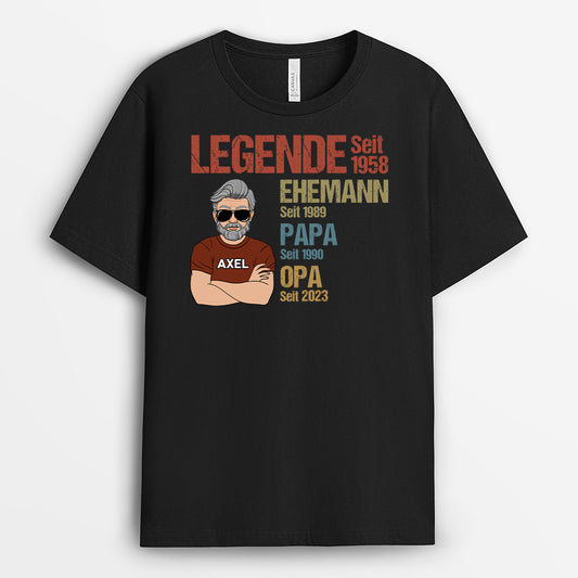 2260AGE1 personalisiertes opa vintage t shirt 2260a688b