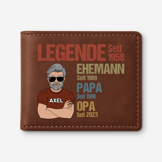 2260JGE1 legende ehemann papa opa geldborse herren personalisiert_ vintage 2260J6H5B