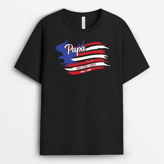 2310AGE4 personalisiertes papa adler t shirt 2310a9a7b